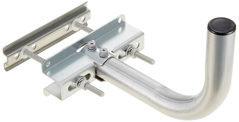 ◆CS・BSアンテナ取付金具◆ 日本アンテナ】CS・BSアンテナ取付金具（格子手すり用） BK-32ZR